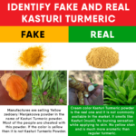 identify real kasturi turmeric vasmika naturals